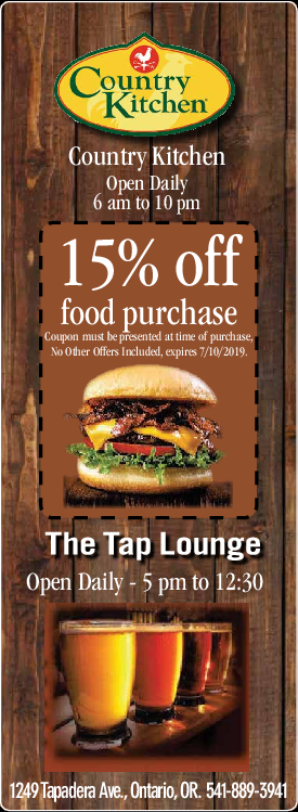 Country Kitchen Coupons