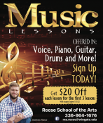 Coupon Offer: $20 OFF Each Lesson for First 3 Lessons