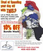 Coupon Offer: 10% Off Bundle Wash!