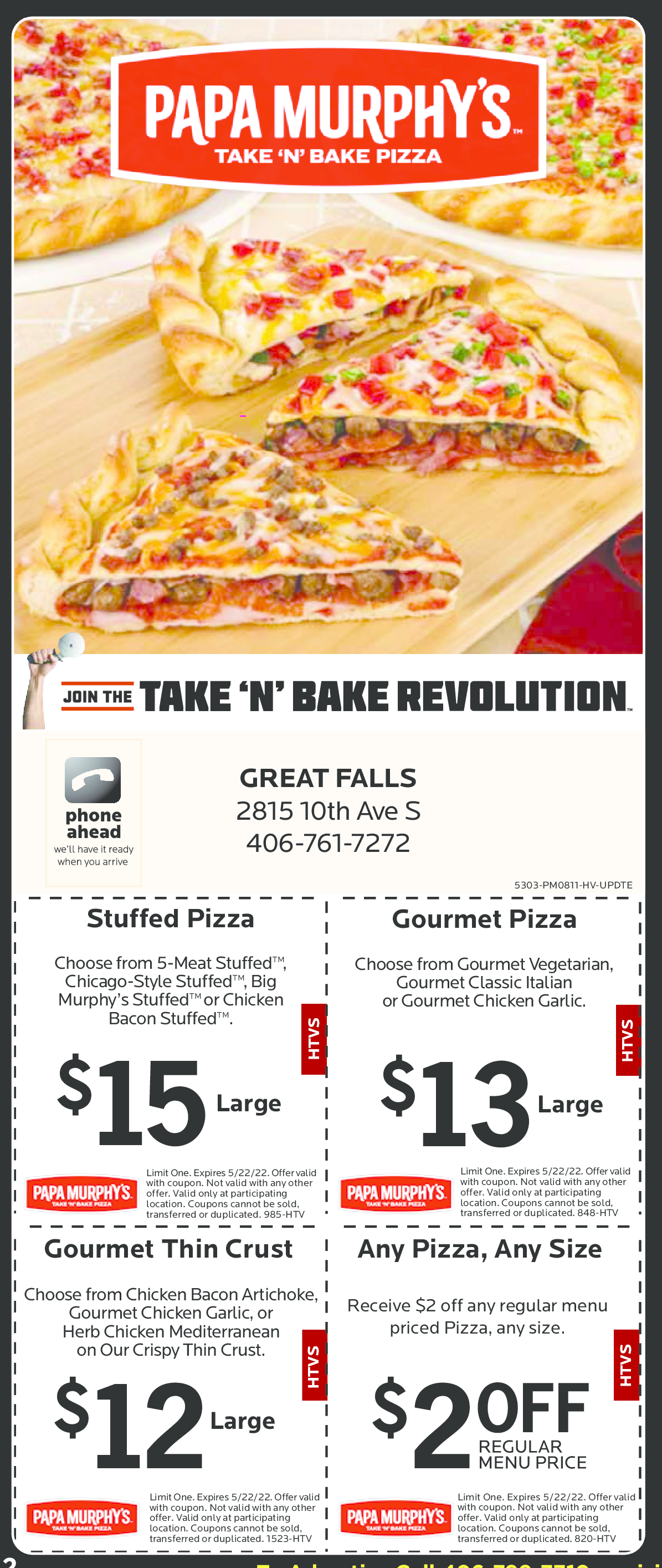 Papa murphys coupons printable deals