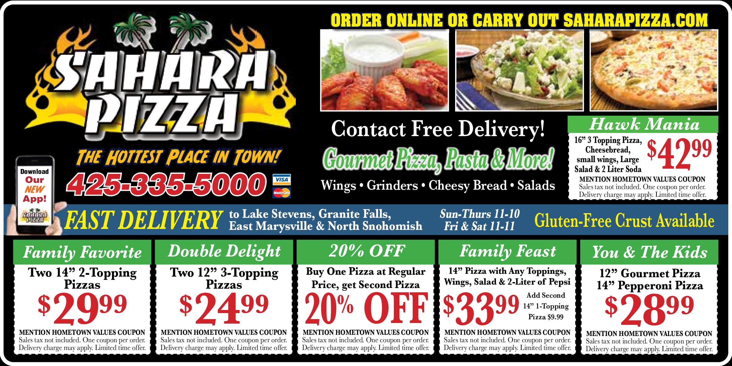 Printable Local Coupons, Free Restaurant Coupons Online Hometown Values