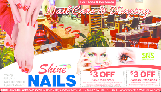 Coupon Offer: Give Shine Nails Gift Cards!