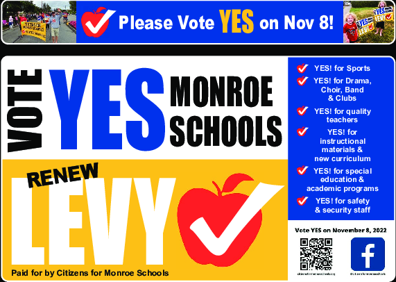 Coupon Offer: Please vote YES on Nov 8!