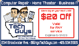 Coupon Offer: $20 Off Valid for ANY Service