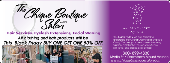 Coupon Offer: This BLACK FRIDAY, BUY ONE, GET ONE 50% OFF All Clothing and Hair Products