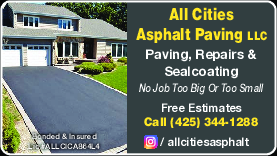 Coupon Offer: Free Estimates! Call 425-344-1288