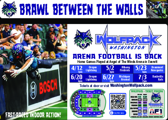 Coupon Offer: Tickets at door or visit WashingtonWolfpack.com