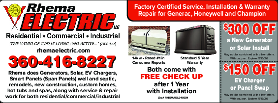 Coupon Offer: $300 OFF a New Generator or Solar Install