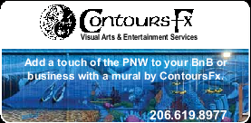 Coupon Offer: Add a touch of the PNW to your BnB or business with a mural by ContoursFx