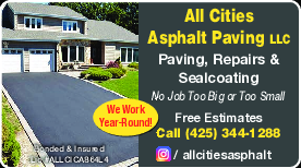 Coupon Offer: No Job Too Big or Too Small! FREE Estimates! 425-344-1288
