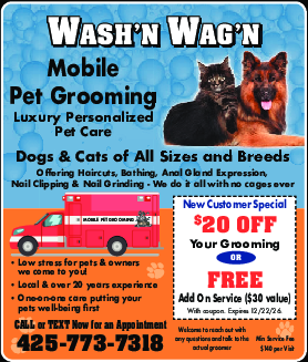 Coupon Offer: New Customer Special! $20 OFF Your Grooming OR FREE Add On Service ($30 Value)