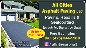 Coupon Offer: No Job Too Big or Too Small! Free Estimates - Call 425-344-1288!