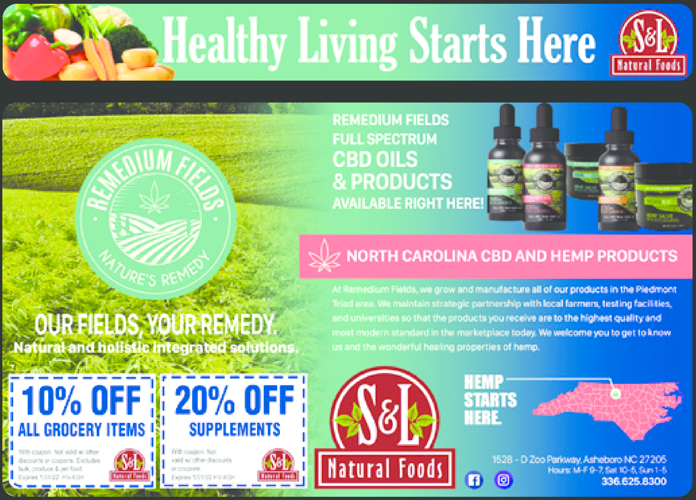 S & L Natural Foods Coupons